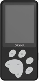 Фото 1/2 Плеер Hi-Fi Flash Digma S5 8Gb черный/серый/2.4"/ FM/microSD/microSDHC