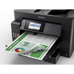 МФУ струйный Epson L15150 (C11CH72404/505/506/403) A3+ Duplex Net WiFi черный