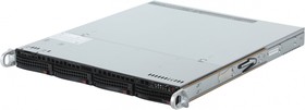 Фото 1/10 Сервер IRU Rock s1104p 1x4108 4x32Gb 1x500Gb SSD 2x400W w/o OS (2002374)