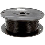 1855/19 BK001, Провод; HookUp Wire PVC; многопров; Cu; 22AWG; черный; ПВХ; 600В