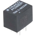 TDN 3-4822WI, Isolated DC/DC Converters - Through Hole 18-75Vin 12V/125mA ...