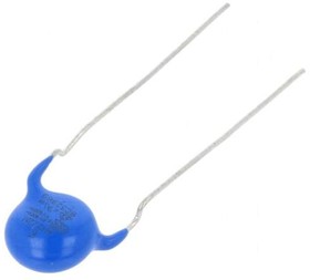 Фото 1/3 C931U222MVWDBA7317, Ceramic Disc Capacitor - 2200pF ±20% - 400VAC - Y5U - 10mm Dia - 10mm Lead Spacing - Kinked Leads - Ammo Pak