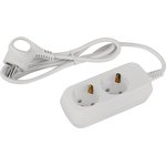 Удлинитель электрический ЭРА UDL-10-215-E Greenline 2 розетки с заземлением 1,5м ...