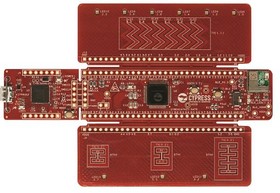 CY8CKIT-149, Комплект разработчика, емкостные датчики PSoC 4100S Plus CapSense, отладчик