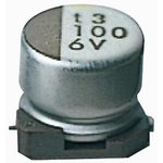 UWX0G101MCL1GB, Aluminum Electrolytic Capacitors - SMD 4volts 100uF AEC-Q200