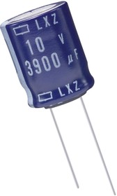 ELXZ500ELL222MM35S, Электролитический конденсатор, 2200 мкФ, 50 В, ± 20%, Радиальные Выводы, 8000 часов при 105°C