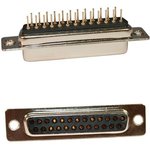 171-015-113R031, D-Sub Standard Connectors 15P Male V Dp Solder w/ Clinch Nut 3
