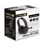 Стереогарнитура ExeGate EX289748RUS Office HS-102S (3,5мм Jack интерфейс ...