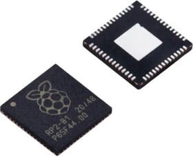 RP2040, Микроконтроллер ARM Cortex M0+ 32-Бит, 133МГц, USB, 30 I/O [QFN-56 EP]