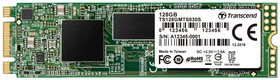 Фото 1/4 SSD M.2 Transcend 128Gb MTS830  TS128GMTS830S  (SATA3, up to 560/350MBs, 3D NAND, DRAM, 70TBW, 22x80mm)