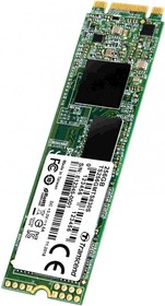 Фото 1/3 SSD M.2 Transcend 256Gb MTS830  TS256GMTS830S  (SATA3, up to 530/400MBs, 3D NAND, DRAM, 140TBW, 22x80mm)