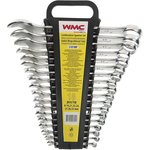 WMC-5181MP, Набор ключей комбинированных 8-19,21,22,24,27,30,32мм 18 предметов в ...