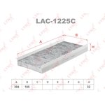 LAC-1225C, LAC-1225C Фильтр салонный LYNXauto