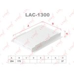 LAC1300, Фильтр салона CITROEN С2 03-10/СЗ / СЗ X-TR (FC) 01-09/СЗ Picasso ...