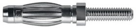 Фото 1/2 FK 1199 Ni, Male Banana Plug, 4 mm Connector, 32A, 33 V ac, 70V dc, Nickel Plating
