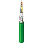 70007NH.00305, Cat5e Ethernet Cable, SF/UTP, Green FRNC Sheath, 305m ...