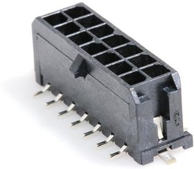 Фото 1/3 43045-1419, Pin Header, Power, Wire-to-Board, 3 мм, 2 ряд(-ов), 14 контакт(-ов), Surface Mount Straight