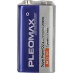 Батарейки Pleomax 6F22-1S SUPER HEAVY DUTY Zinc
