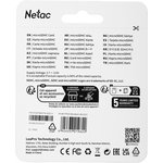 Флеш карта microSDHC 16GB Netac NT02P500STN-016G-S P500