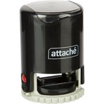 Оснастка для печати круглая Attache R40 черная 9140