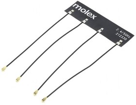 Фото 1/2 212330-0100, Antennas 100mm 2.4/5GHz MIMO 4x4 flexible antenna