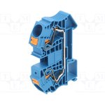 3212142, PT 16 N BU Series Blue Feed Through Terminal Block, Single-Level ...