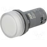 Лампа CL2-502C белая со встроенным светодиодом 24В AC/DC ABB 1SFA619403R5028