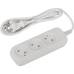 Удлинитель электрический ЭРА UDL-10-315 Greenline 3 розетки без заземления 1,5м ...