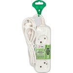 Удлинитель электрический ЭРА UDL-10-315 Greenline 3 розетки без заземления 1,5м ...