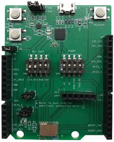 CYBT-343026-EVAL, Evaluation Board, CYBT-343026 EZ-BT WICED Bluetooth Module, Arduino Shield