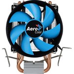 Cooler Aerocool Verkho 2 110W / PWM / Intel 115*/775/1200/1700 / AMD