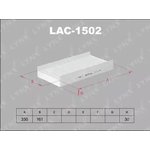 LAC1502, Фильтр салона OPEL Corsa C /Combo/Signum/ Vectra/Tigra 8/99- ...