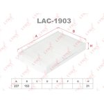 LAC-1903, LAC-1903 Фильтр салонный LYNXauto