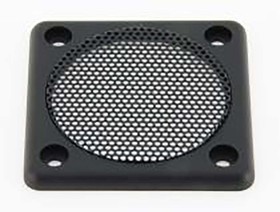 GRILLE FR 58, Protective Grille, Transducer, Metal/ABS, Black