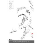 93183462, Панель колесной коробки