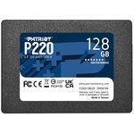 SSD 2.5" Patriot 128GB P220  P220S128G25  (SATA3, up to 550/480Mbs, 60TBW, 7mm)