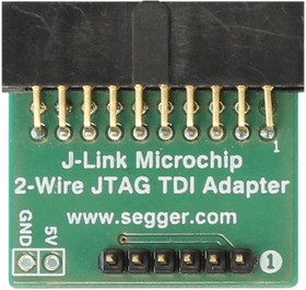 8.06.23, Sockets & Adapters J-Link Microchip 2-Wire JTAG TDI Adapter