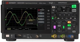 Фото 1/3 DSOX1202A, Benchtop Oscilloscopes InfiniiVision 1000 X-Series Oscilloscope, 2Ch, 70 MHz, upgradeable to 200 MHz