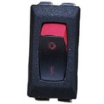 NAA-111-BI11-00, Rocker Switches SPST ON/OFF RED