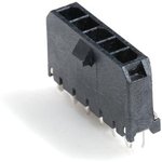 43650-0518, Headers & Wire Housings MicroFit 3.0 SR V TH Clip Tin 5Ckt