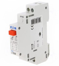 Z-PU/OO, Модуль: кнопочный выключатель, 250ВAC, 16А, IP40, DIN