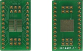 RE936-08, Double Sided Extender Board Multiadapter With Adaption Circuit Board FR4 31.75 x 19.05 x 1.5mm