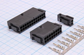 Гнездо питания на панель, двухрядное MF3, 6 контактов, шаг 3.0мм, MF3-2x03M, конт[25]; №10412 гн пит MF3\2x 3\P3,0\6P\\пан\ MF3-2x03M\конт[2 | купить в розницу и оптом