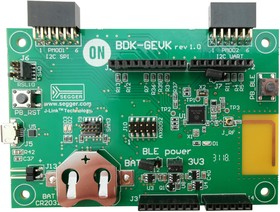 Фото 1/2 BDK-GEVK, Development Kit, RSL10 SoC, B-IDK Bluetooth IoT Development Kit Baseboard, BLE V5.0