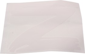 И-102, Наклейка виниловая вырезанная "Z" 14х17см белая AUTOSTICKERS