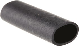 02010007010, Expandable Neoprene Black Cable Sleeve, 10mm Diameter, 35mm Length