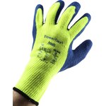 80400100, Powerflex Yellow Acrylic Heat Resistant Work Gloves, Size 10, Large ...