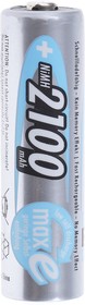 Фото 1/4 5035052, MaxE AA NiMH Rechargeable AA Batteries, 2.1Ah, 1.2V - Pack of 4