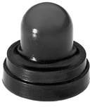 1221/15, Switch Hardware SILICONE PUSHBUTTON SWITCH BOOT-BLACK