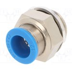 QS-G1/2-12, QS Series Straight Threaded Adaptor, G 1/2 Male to Push In 12 mm ...